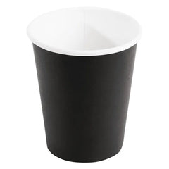 Zoobibi Black And White Paper Cups 250ml 8pk