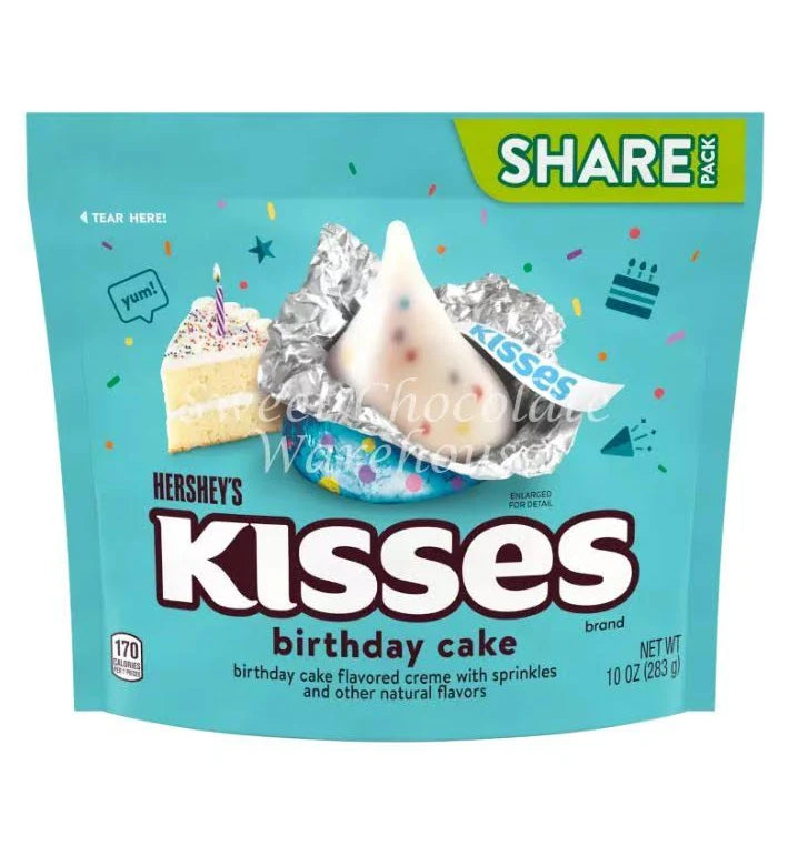 Hershey's Kisses Birthday Cake Share Pack 255g