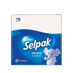 Selpak White Napkin 75pcs