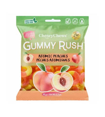 Gummy Rush Atomic Peach Bag 90g * 12 Pack