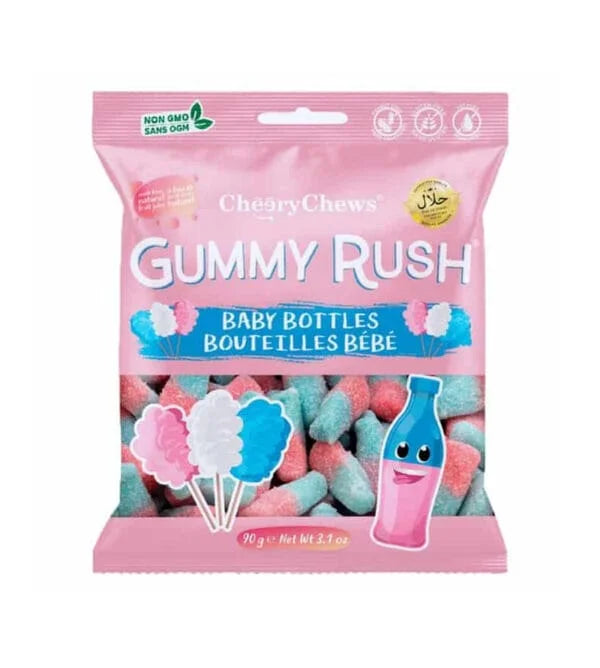 Gummy Rush Baby Bottle Bag 90g * 12 Pack