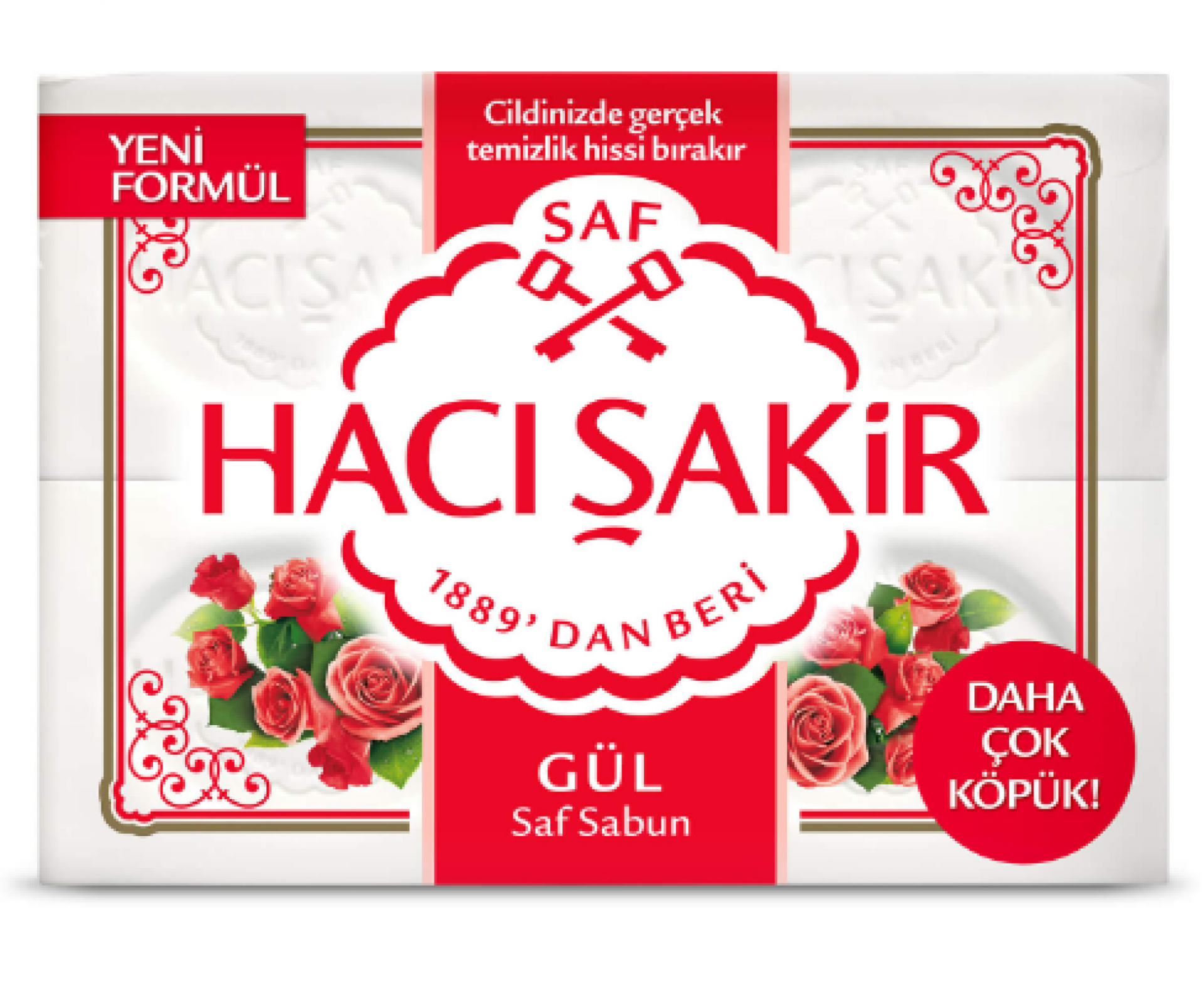 Hacisakir Rose Soap 600X15Oc