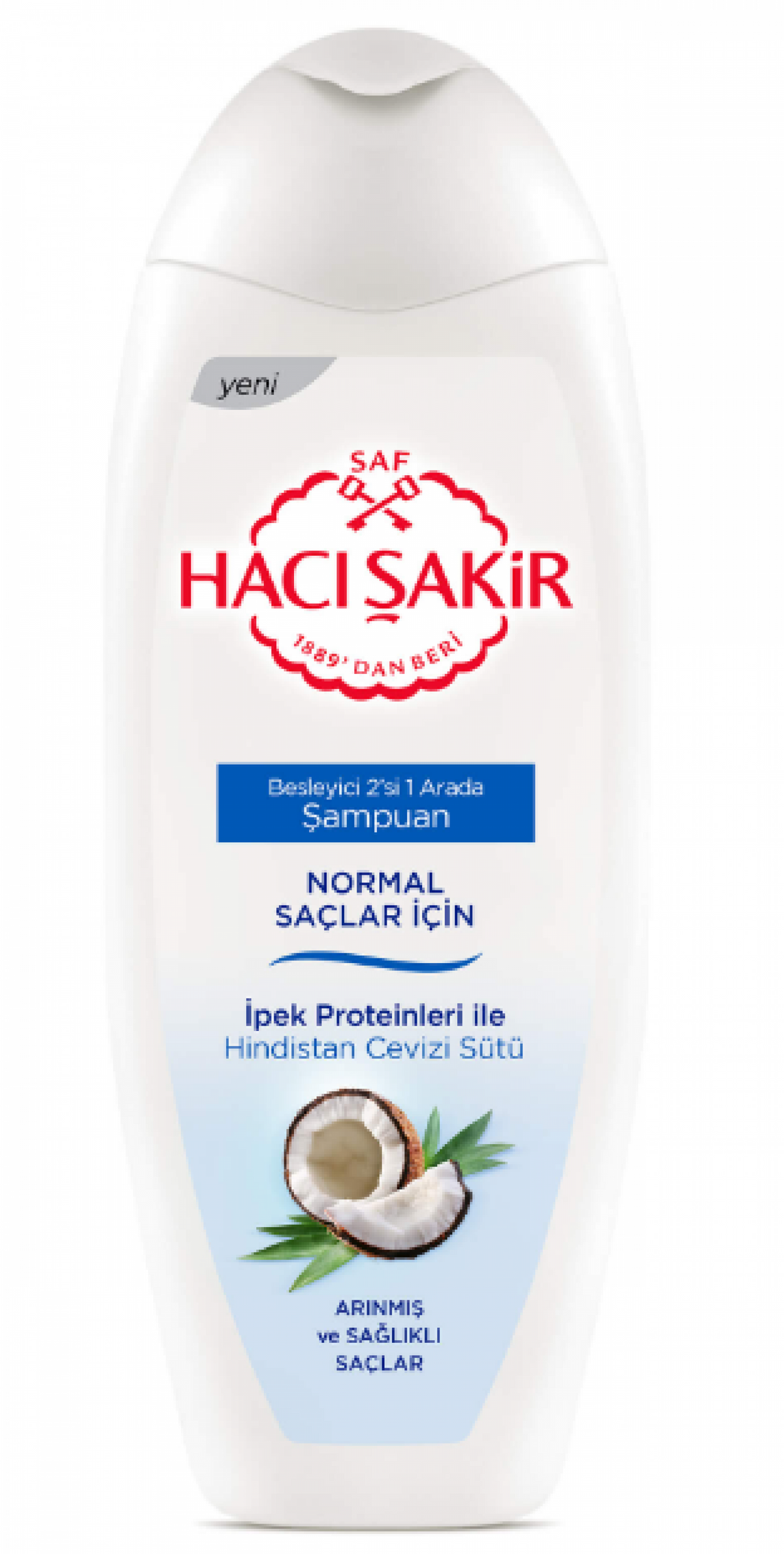 Hacisakir - Shampoo - Coconut Oil - 500ml