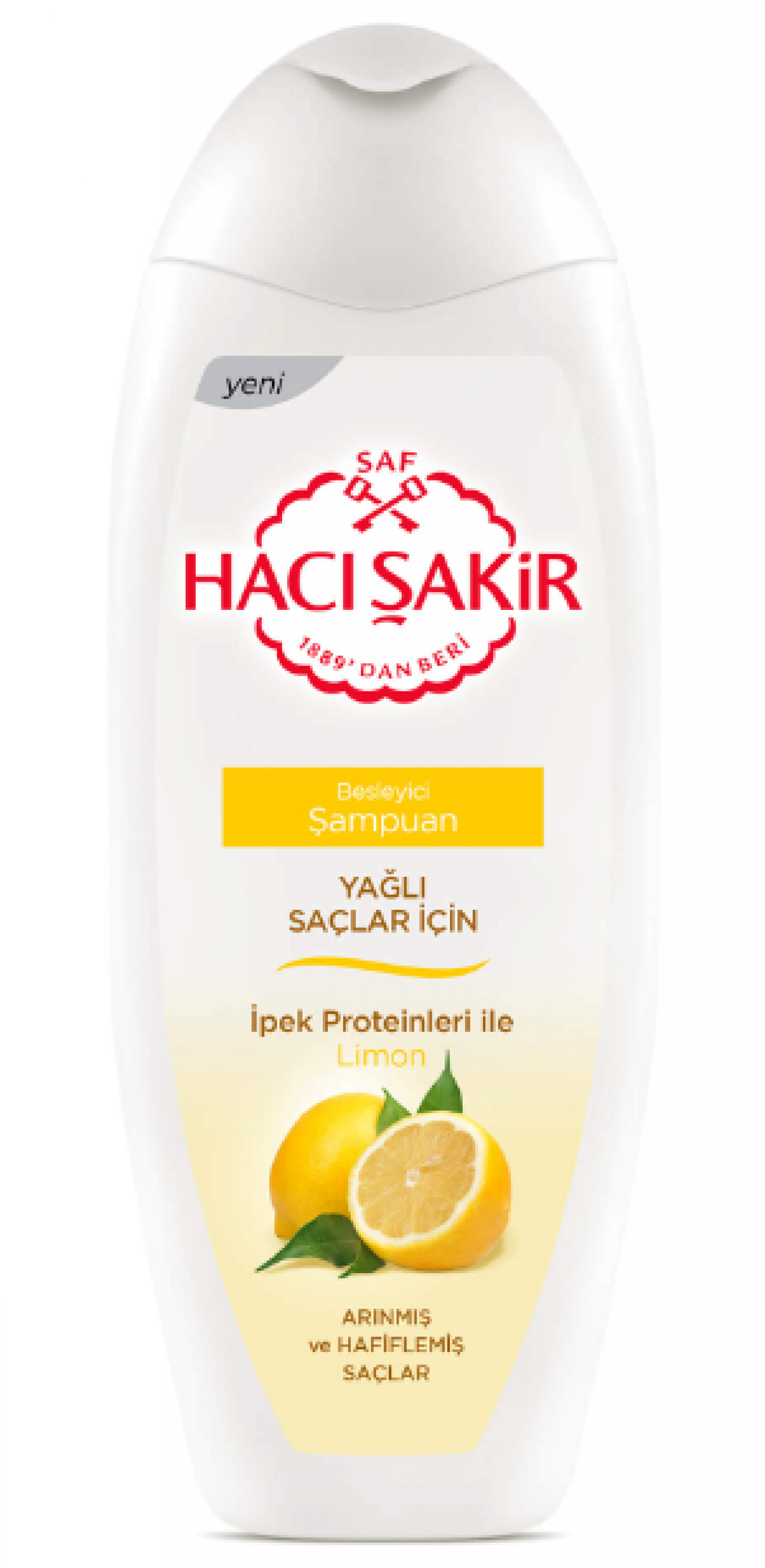 Hacisakir - Shampoo - Lemon - 500ml