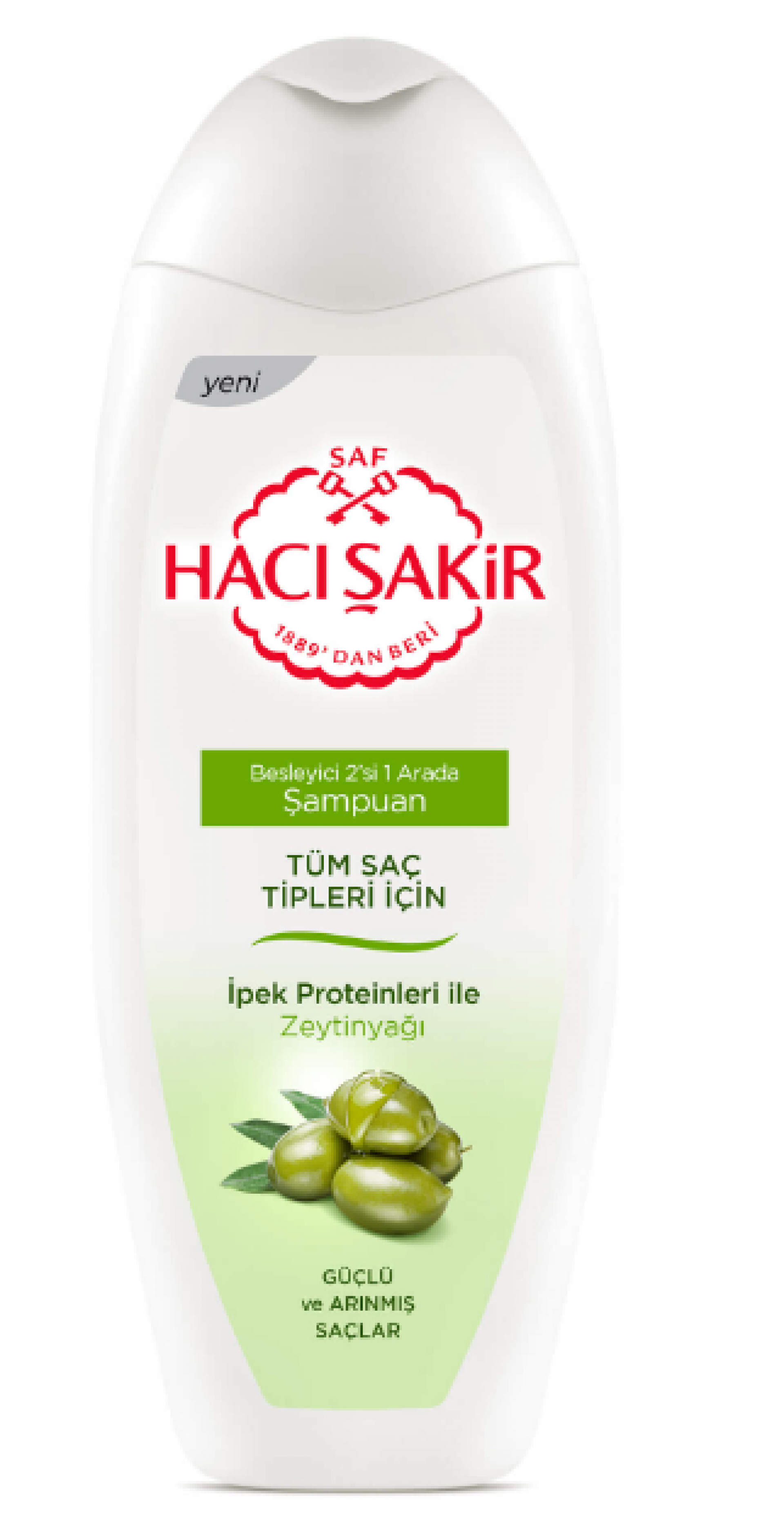 Hacisakir Olive Oil Shampoo 500X12pc