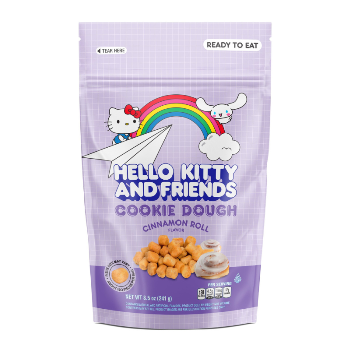 Hello Kitty and Friends Cookie Dough - Cinnamon Roll 241g*10PK