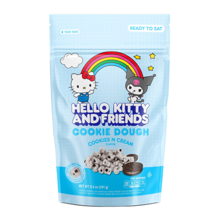 Hello Kitty and Friends Cookie Dough - Cookie N Cream 241g*10PK