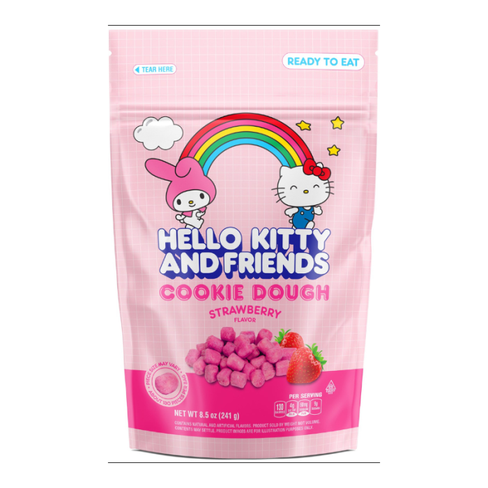 Hello Kitty and Friends Cookie Dough - Strawberry 241g * 10 Pack