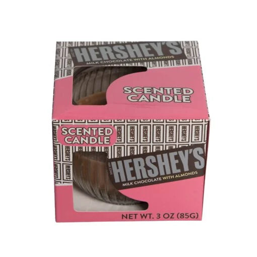 HERSHEY CHOC ALMOND CANDLE