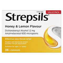 STREPSIL HONEY LEMON 36'S VALUE PACK 6*