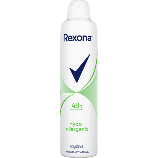 Rexona Deodorant Spray - Hypoallergenic 150g/ 250ml