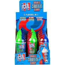 Icee Double Squeeze Candy 80g * 12 Pack