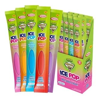 Wicked Fizz Sour Ice Pops 70ml * 12 Pack
