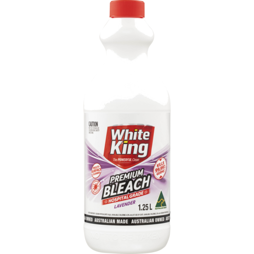 WHITE KING 1.25L PREMIUM BLEACH LAVENDER