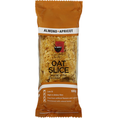 All Natural Bakery Bars Oat Slice - Almond & Apricot 100g