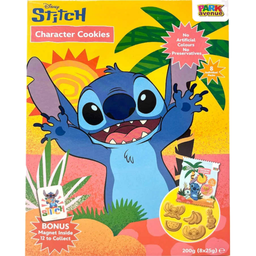 Stitch Character Cookies Biscuits Box 25g * 8 Pack