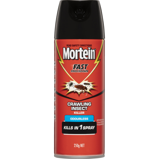 Mortein - Fast Knockdown Odourless- Crawling Insect Killer -  250g