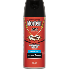 Mortein - Fast Knockdown Odourless- Crawling Insect Killer -  250g