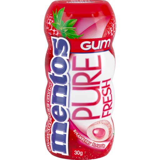 MENTOS PF STRAW BT 30G