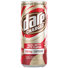 Dare Charged Hazel-Nutty Latte 250ml x12