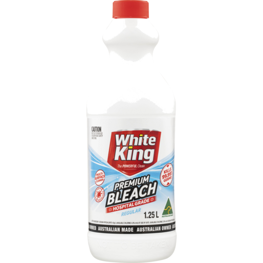 White King  Premium Bleach Regular 1.25L