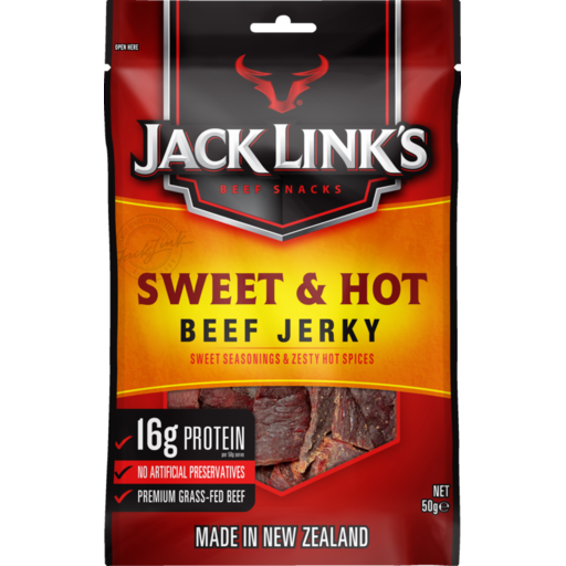 50G JL JERKY SWEET HOT