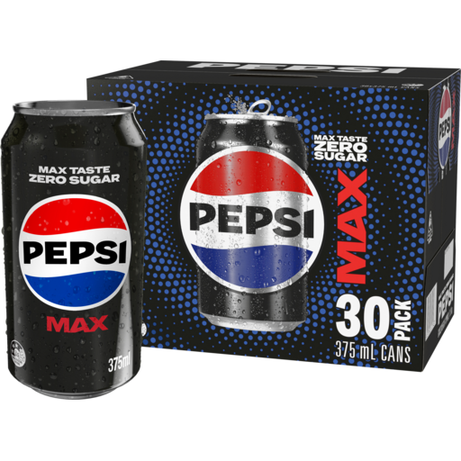 Pepsi Max Can 375ml x 30