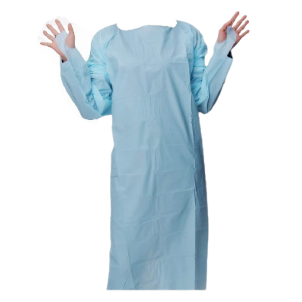 ProSafe CPE Thumb Loop Splash Gown 1 Unit Past Exp