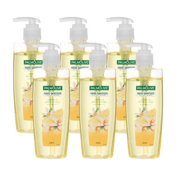 Palmolive Lemon Citrus Hand Gel Sanitiser Antibacterial 200ml
