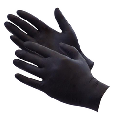 Handcare Powder Free Disposable Black Vinyl Gloves Small 1000pcs