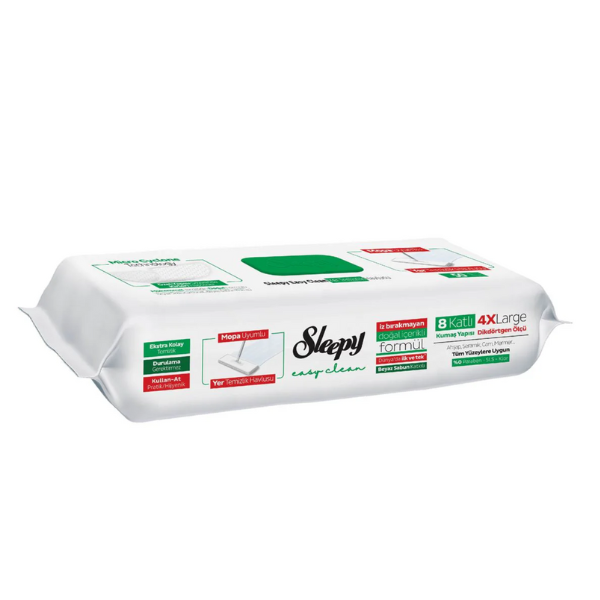 Sleepy Easy Clean Floor Cleaning Mop Towels With Soap 50pcs