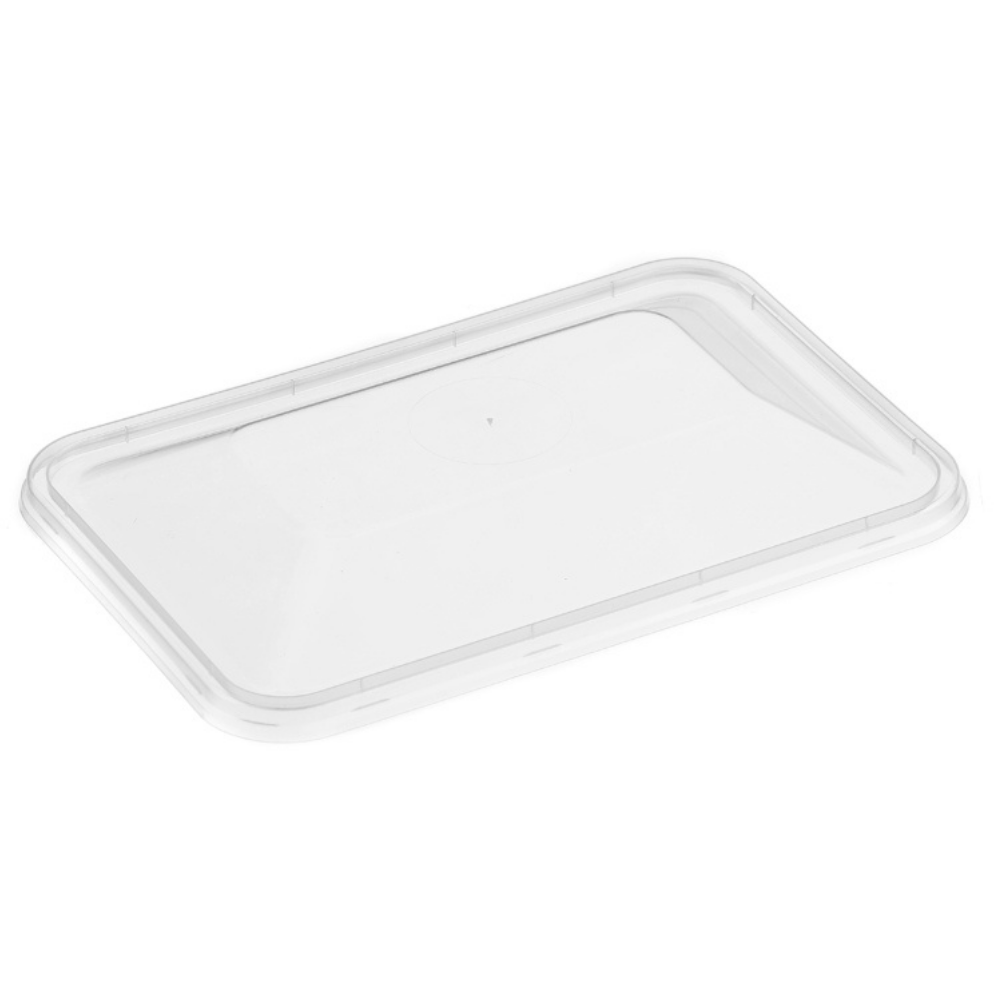 Genfac Rectangle Plastic Container Dome Lid (Suit REG500 REG1000)