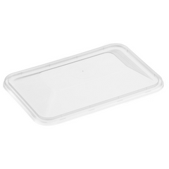 Genfac Rectangle Plastic Container Dome Lid (Suit REG500 REG1000)