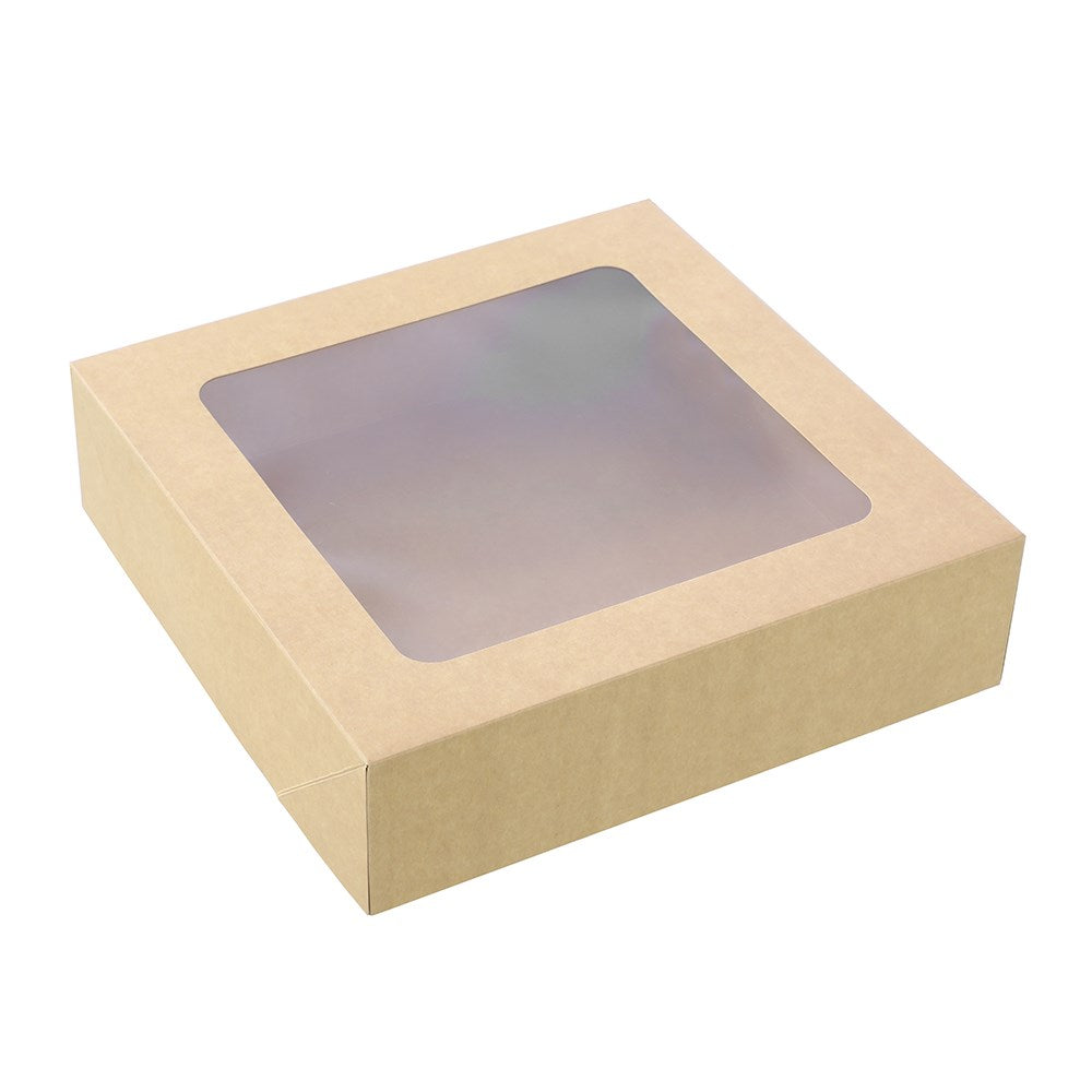 Lemon & Lime Eco Kraft Grazing Box 30x30x8cm 7L 3 Pack