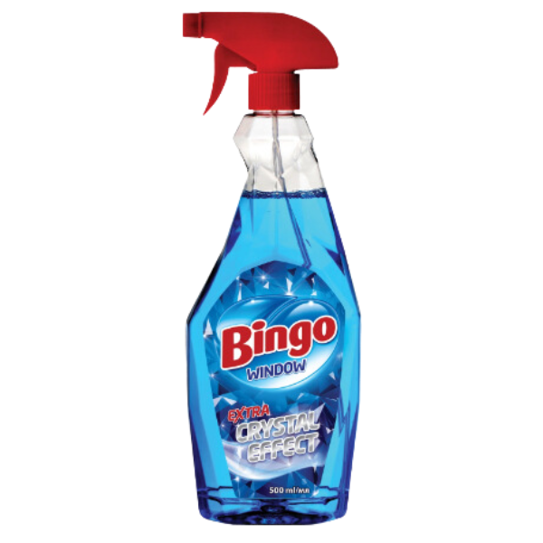 Bingo Crystal Glass and Window Cleaner 500ml