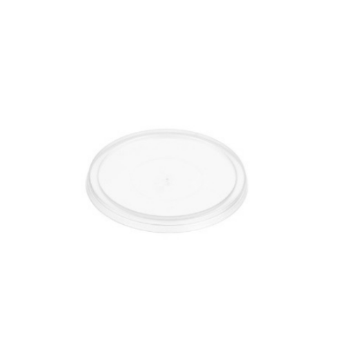 Genfac - 80mm Flat Round Sauce Container Lid (suit 40ml 150ml)