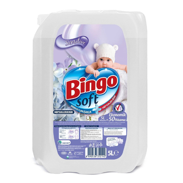 Bingo Fabric Softener Sensitive 5LT