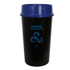 Sabco Waste Solution Bin Paper & Cardboard Blue 60L