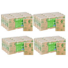 4 x Focus Optimum 2ply Z-Fold Paper Hand Towel 12 Packets x 200 Sheets