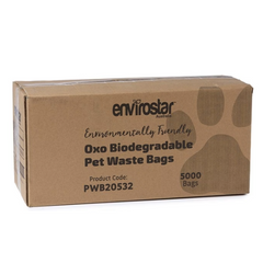 Envirostar Pet Waste Bags Degradable 5000pcs