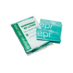 Degradable Bin Liner EPI Green 80LT 50pcs