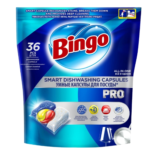 Bingo Smart Dishwashing Tablet Pro 36pcs