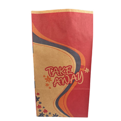Crown R12 Brown Paper Bag Takeaway 250pcs
