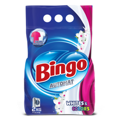 Bingo Front & Top Load Washing Powder Whites & Colours 2kg