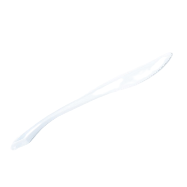 White Premium Flared Knife 1000pcs