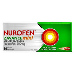 NUROFEN ZAVANCE MINI 16'S