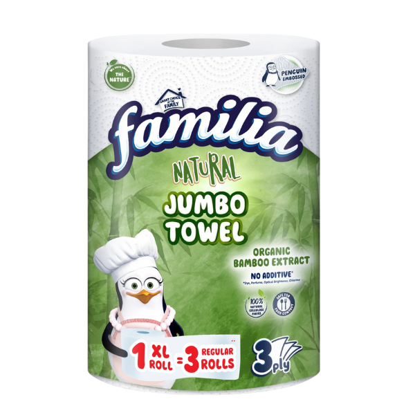 Familia 3ply Triple Length Jumbo Kitchen Towel