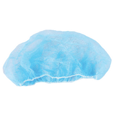 ProSafe Blue Bouffant Round Cap Hair Net 21” 100pcs