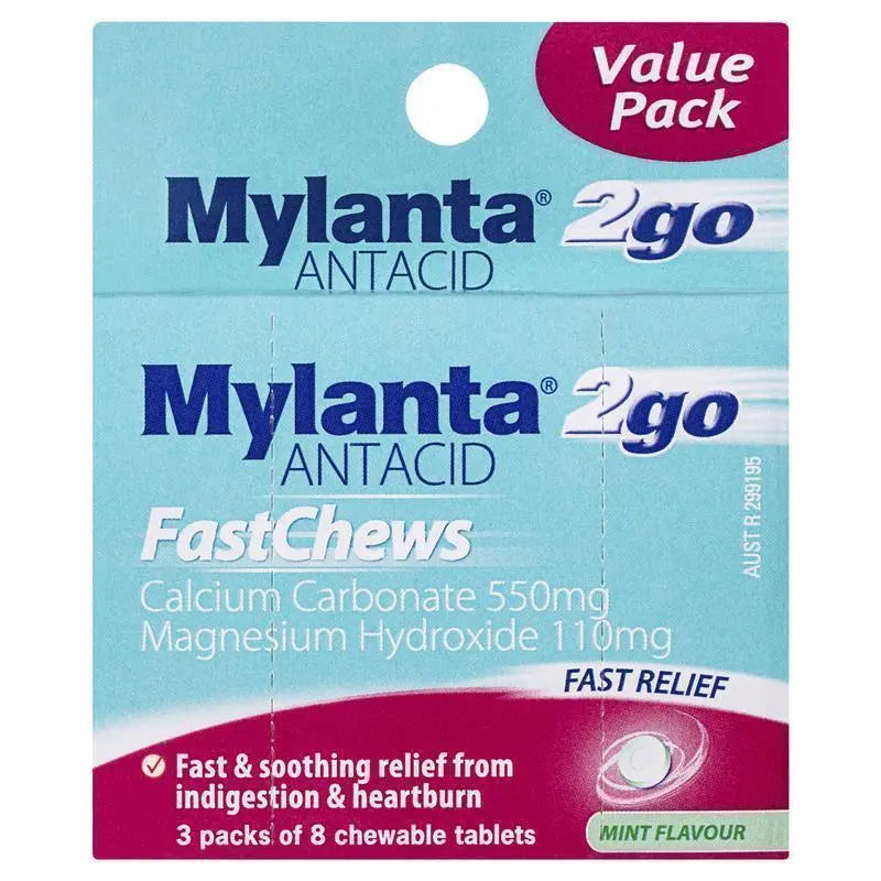 MYLANTA FASTCHEWS 8'S