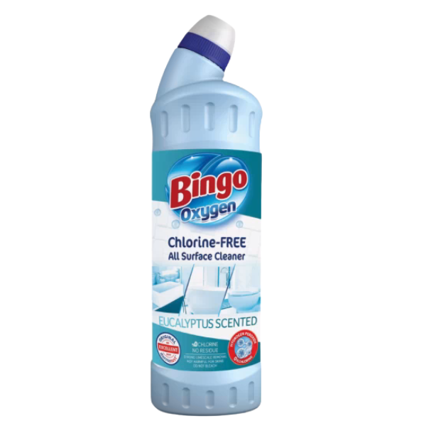 Bingo Non-Chlorine Bleach Eucalyptus Scented 750ml